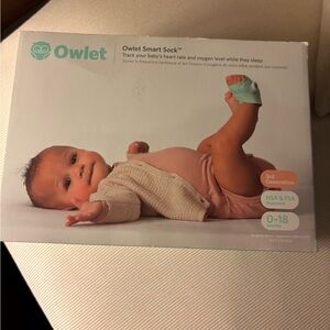 Owlet Smart Sock Baby Monitor - Mint Green (0-18 Months)